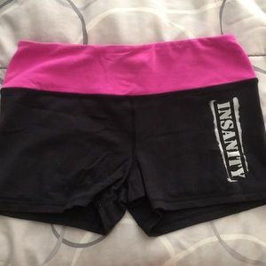 Beachbody Insanity workout Shorts